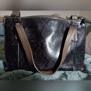 Vintage Hammitt Los Angeles Snakeskin shoulder Bag